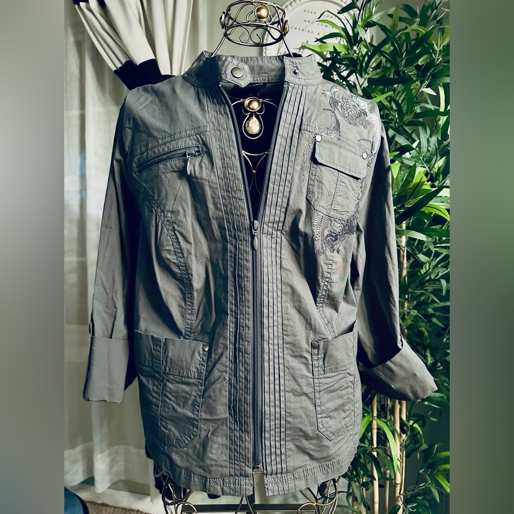 Lane Bryant Embellished detail Jacket